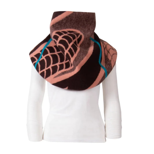 GUILLOTINE Basotho Neck Warmer | Salmon Black