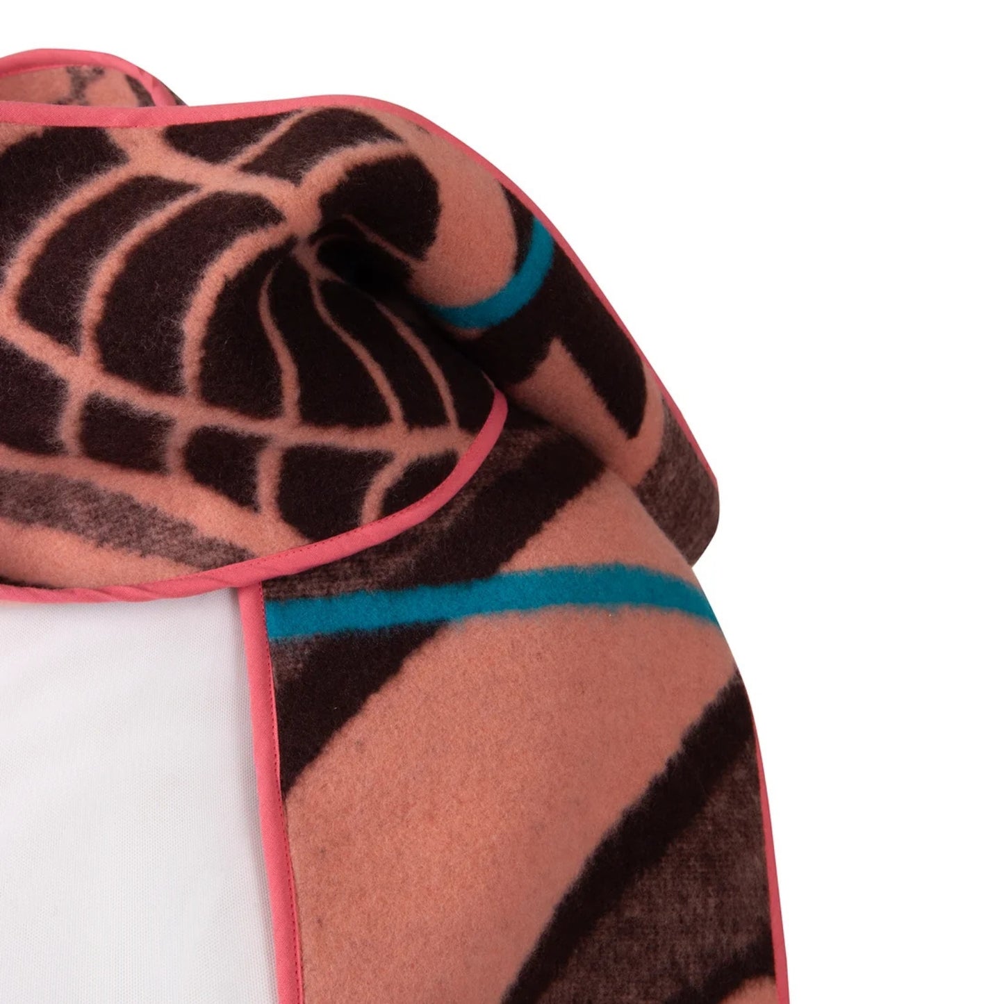 GUILLOTINE Basotho Scarf | Salmon Black