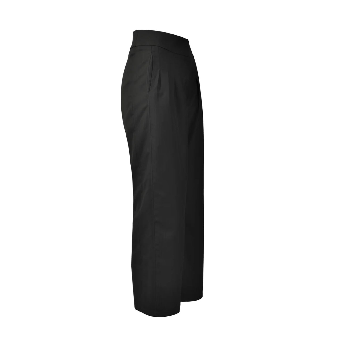 GUILLOTINE Black Pleated Tailored Pants