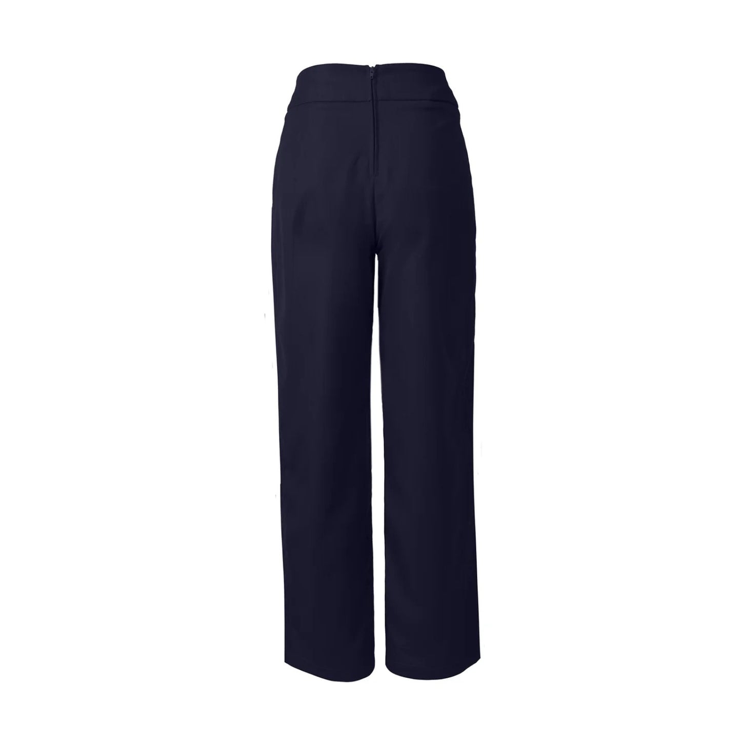 GUILLOTINE Navy Pleated Tailored Pants