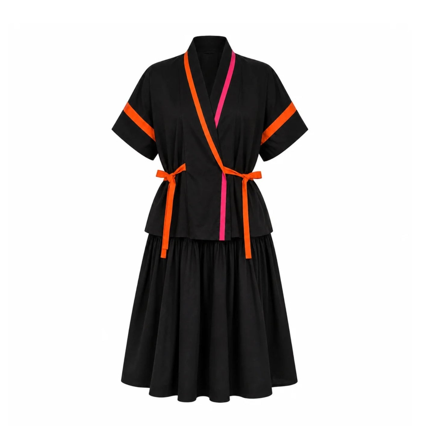 GUILLOTINE Black Frill Dress