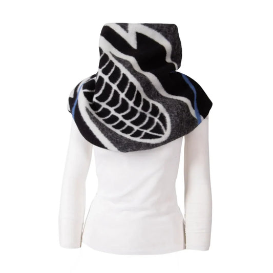 GUILLOTINE Basotho Neck Warmer | Black White