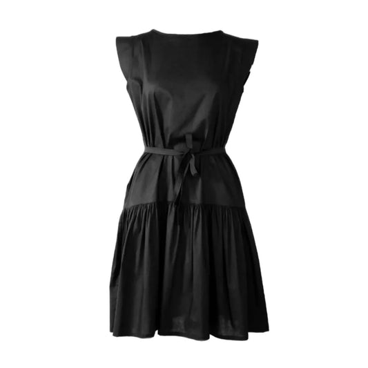 GUILLOTINE Black Frill Dress