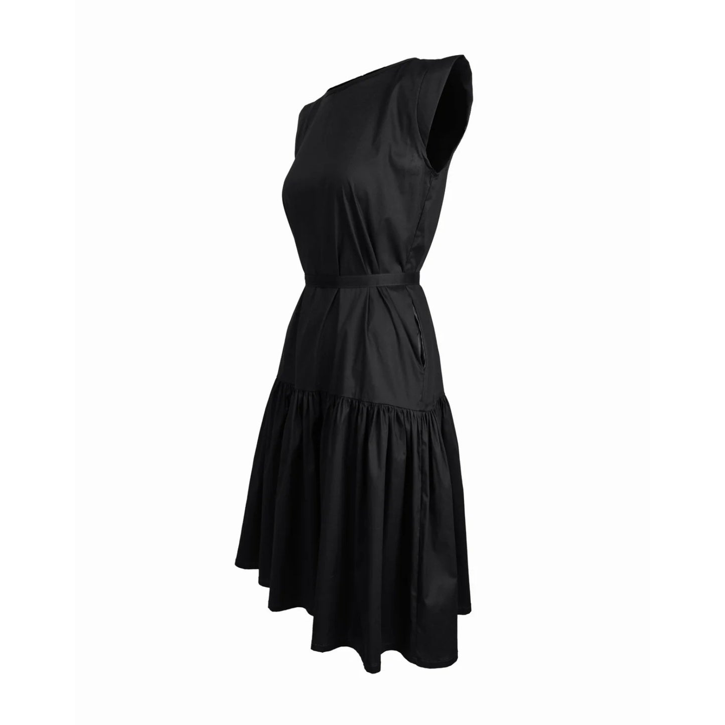 GUILLOTINE Black Frill Dress