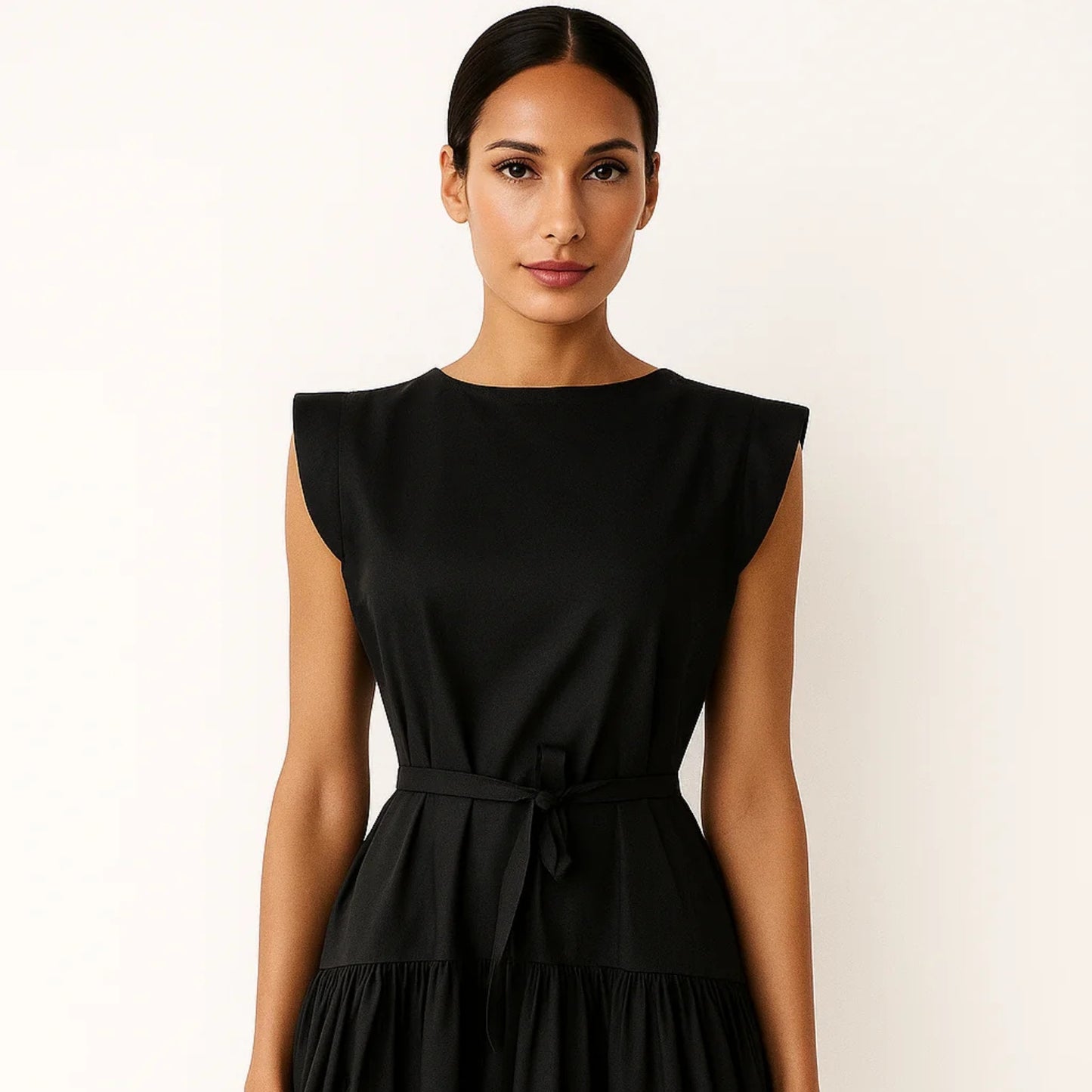 GUILLOTINE Black Frill Dress
