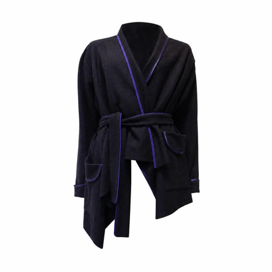 GUILLOTINE Boiled Wool Origami Wrap Coat