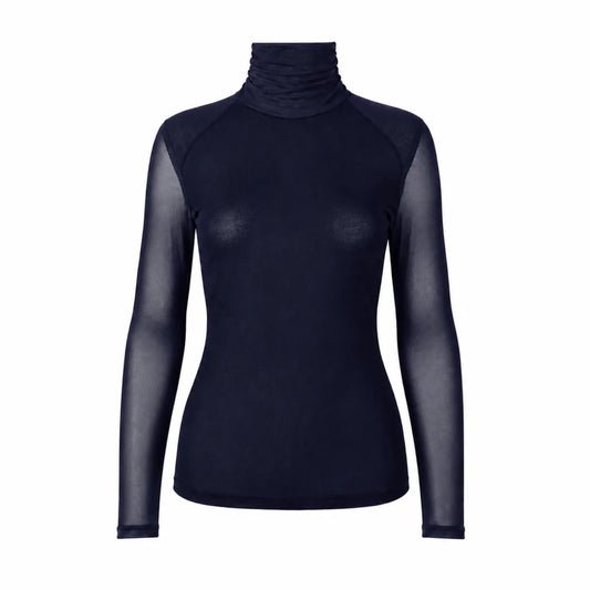 GUILLOTINE Roll Neck | Blue Ink