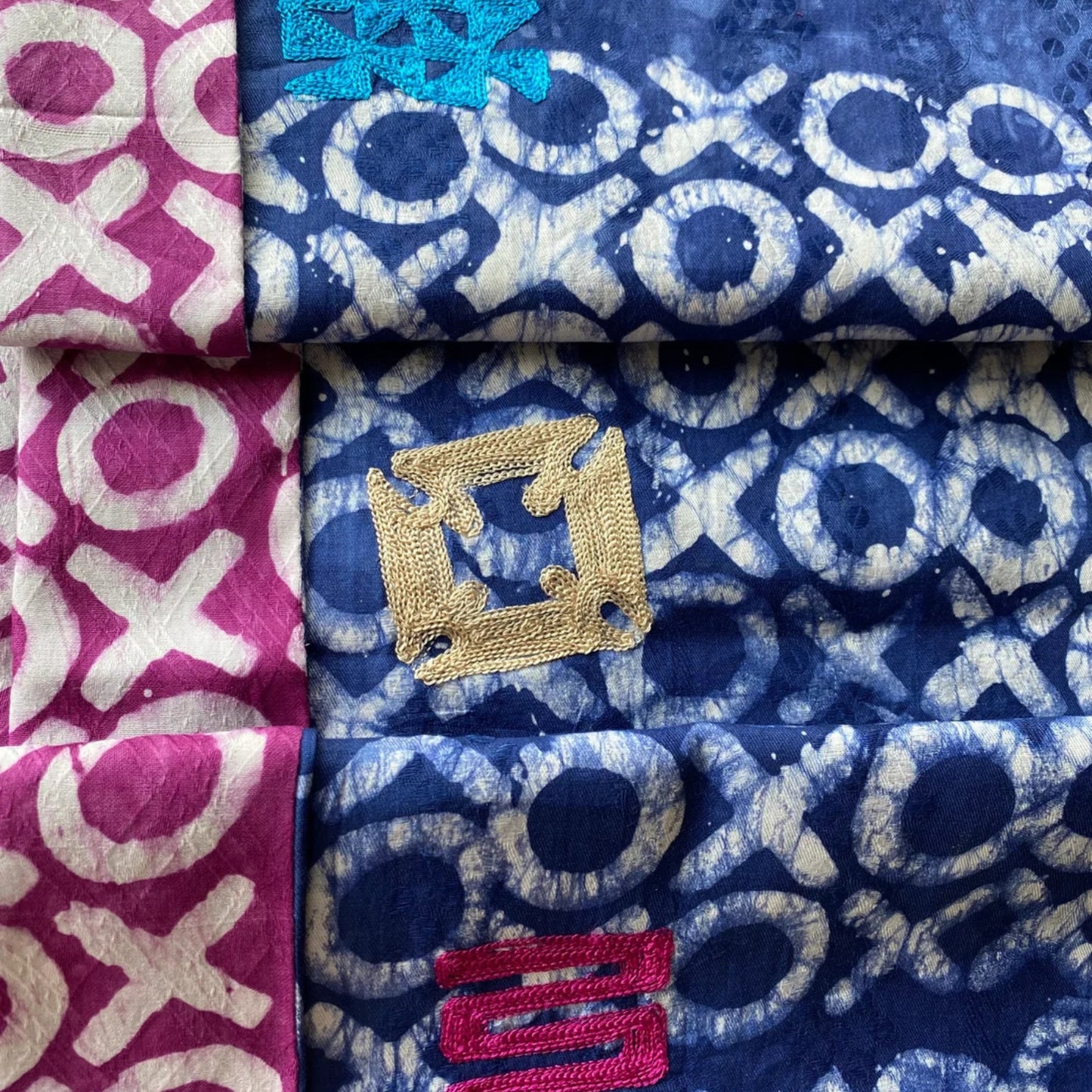 GUILLOTINE x WALDMAN Monarch Adinkra Symbol Scarf