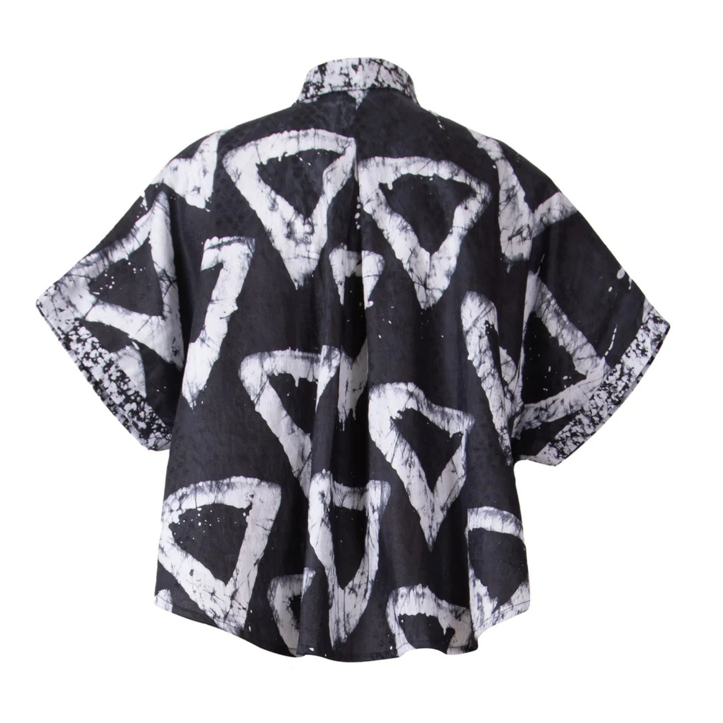 GUILLOTINE x WALDMAN Monarch Shirt Black|White