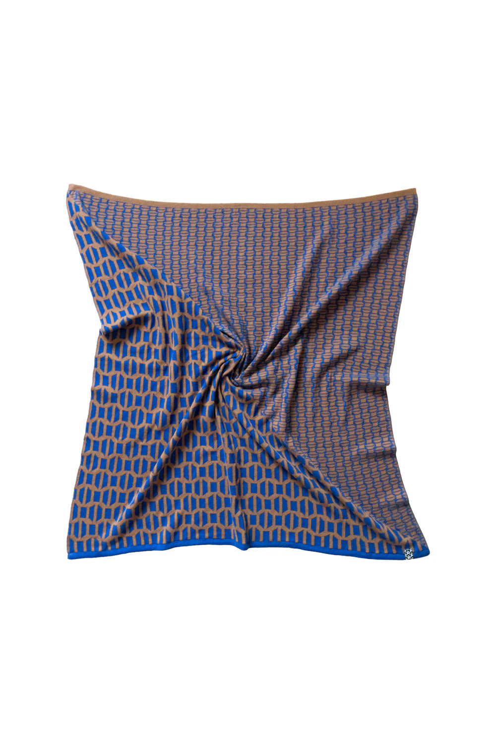 ROMARIA Two-Tone Square Scarf