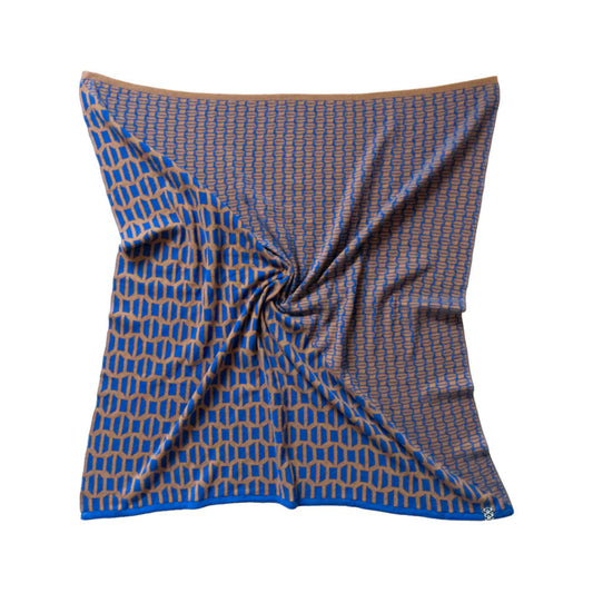 ROMARIA Two-Tone Square Scarf