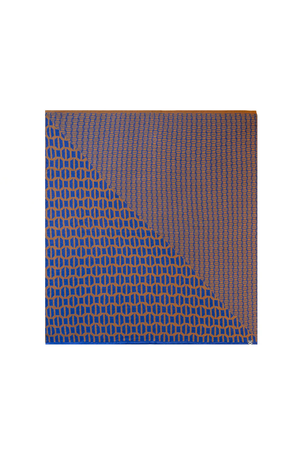 ROMARIA Two-Tone Square Scarf