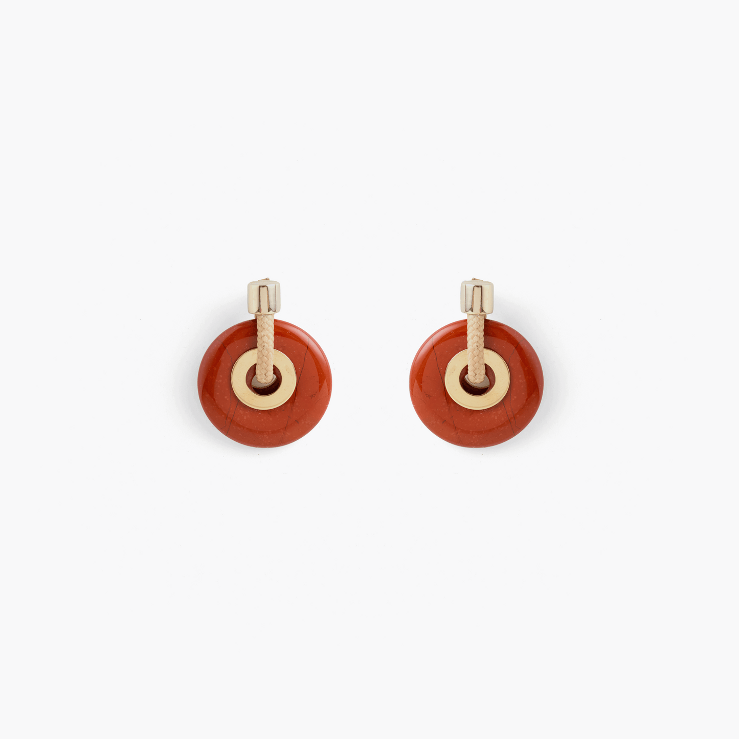 PICHULIK Ousia Earrings Beige Red Jasper