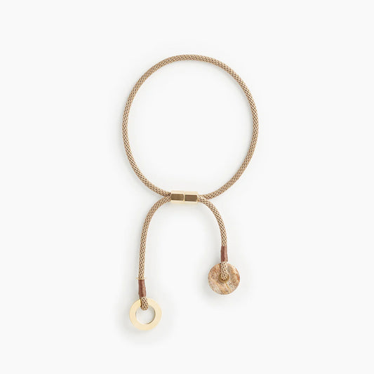 PICHULIK Oshun Necklace Beige Natural Jasper