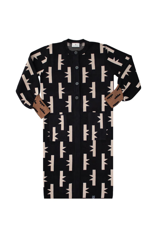 ROMARIA Graphic Gadiya Coat