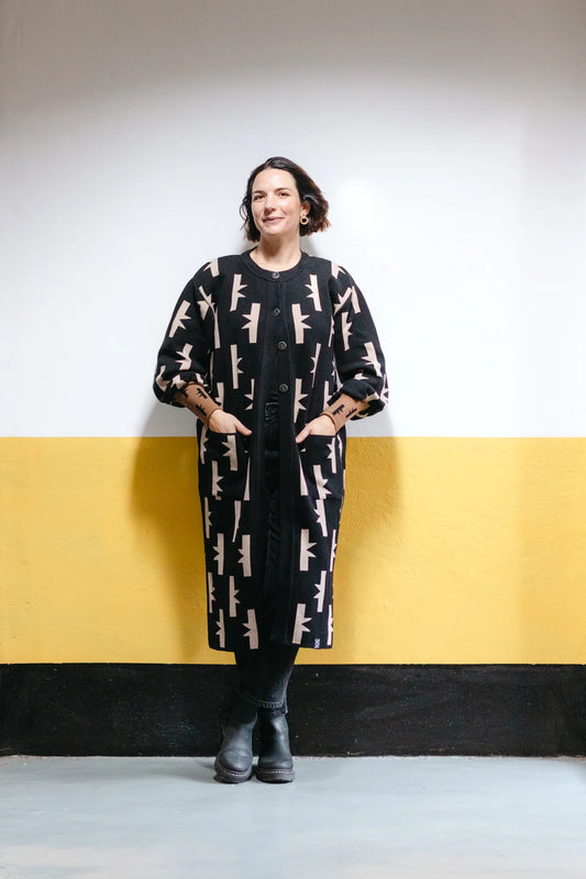 ROMARIA Graphic Gadiya Coat