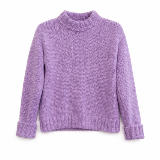 Wrapt x Guillotine | Halo Pullover | Lilac Smoke