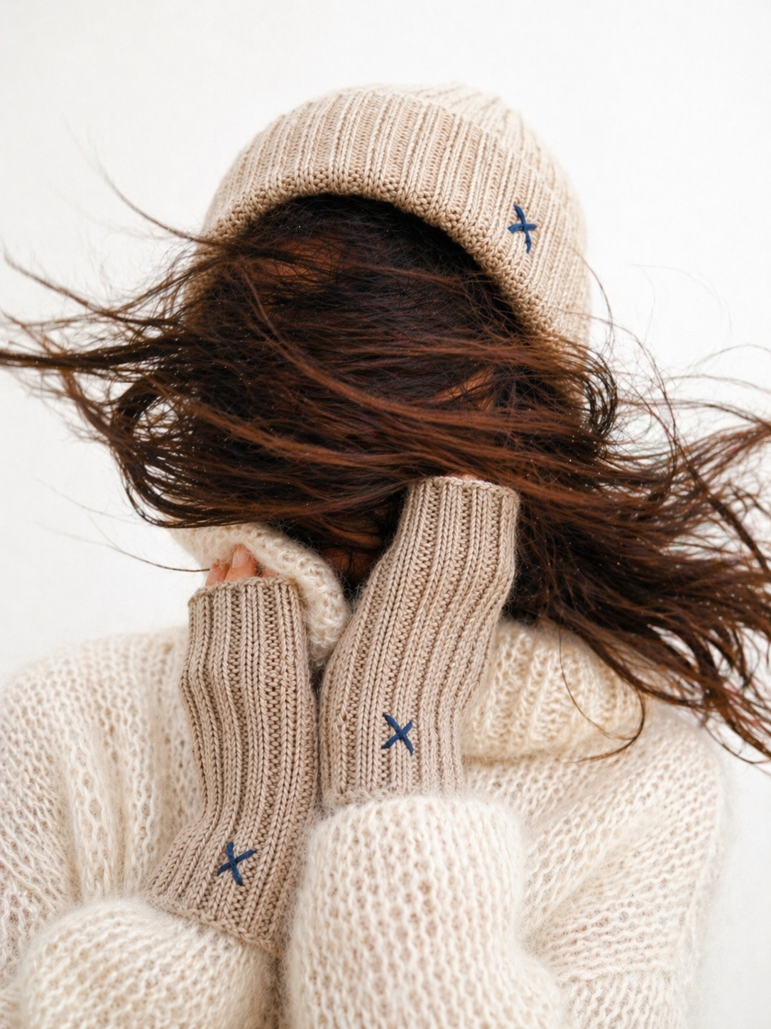 Wrapt x Guillotine | Merino Rib Beanie | Oatmeal