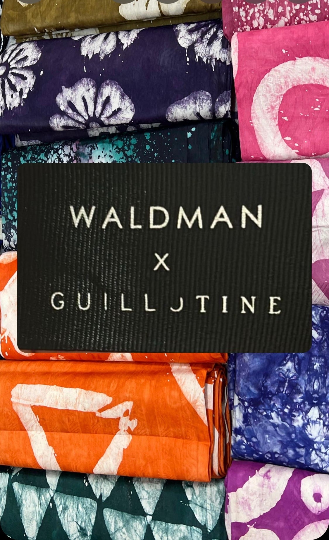 GUILLOTINE x WALDMAN Andikra Symbol Scarf