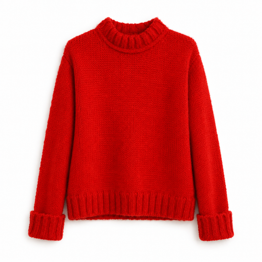 Wrapt x Guillotine | Halo Pullover | Imperial Red