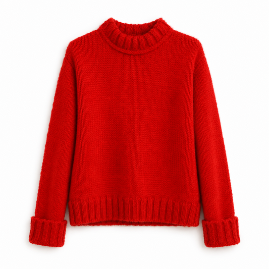 Wrapt x Guillotine | Halo Pullover | Imperial Red