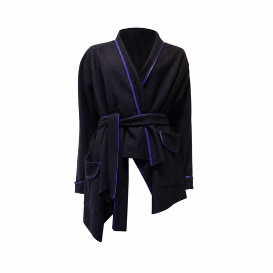 GUILLOTINE Boiled Wool Origami Wrap Coat