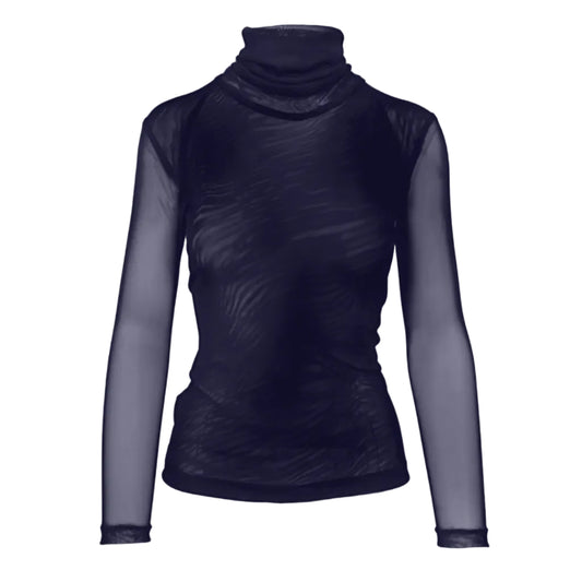 GUILLOTINE Roll Neck | Blue Ink
