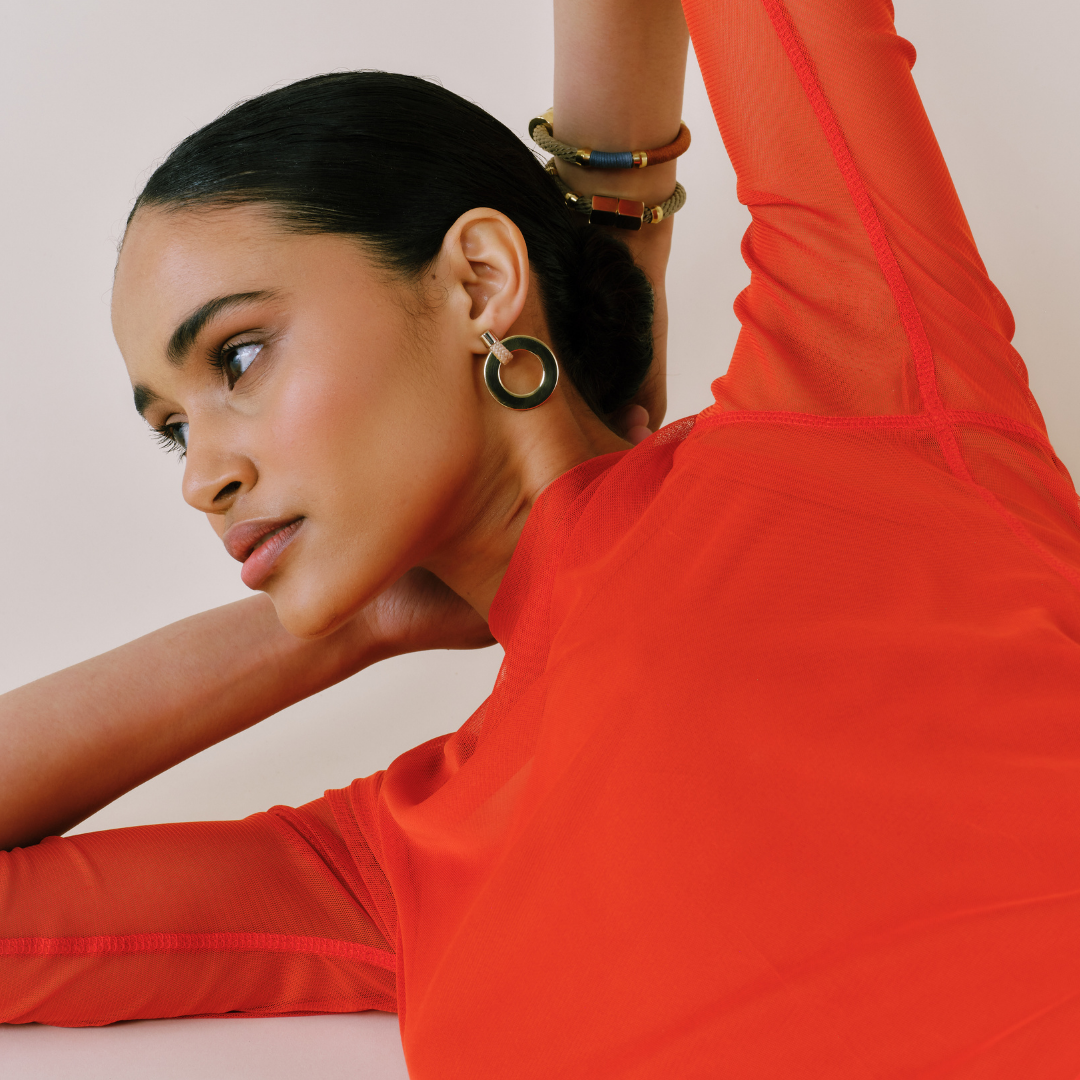 PICHULIK | Noor Grande Earrings Black
