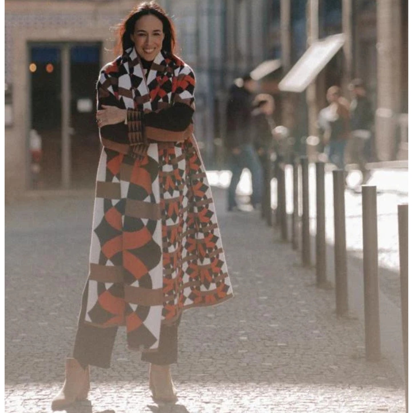 ROMARIA Oversized Porto Wrap