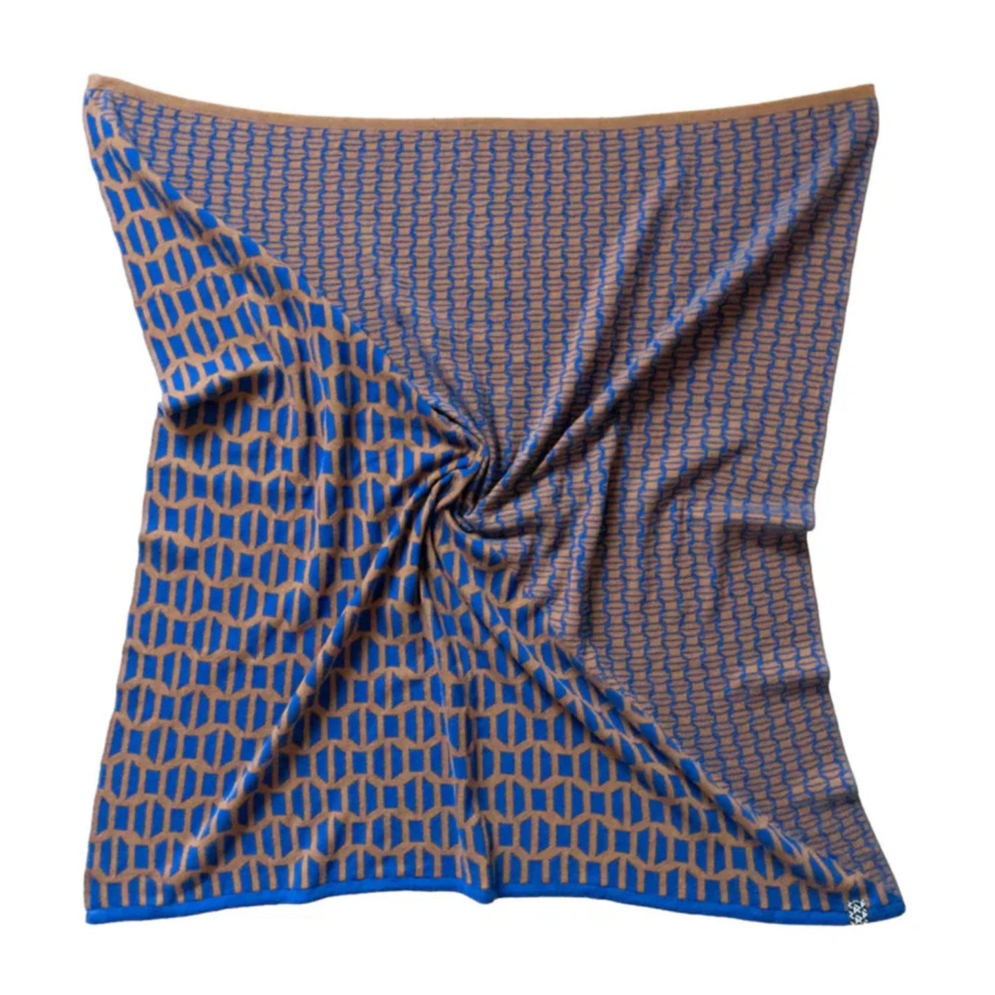 ROMARIA Two-Tone Square Scarf