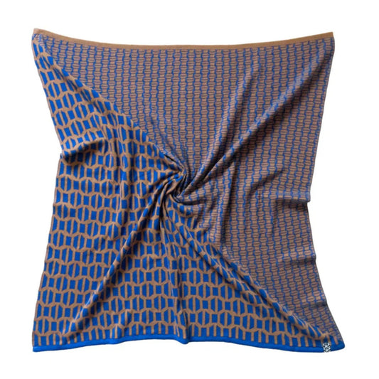 ROMARIA Two-Tone Square Scarf
