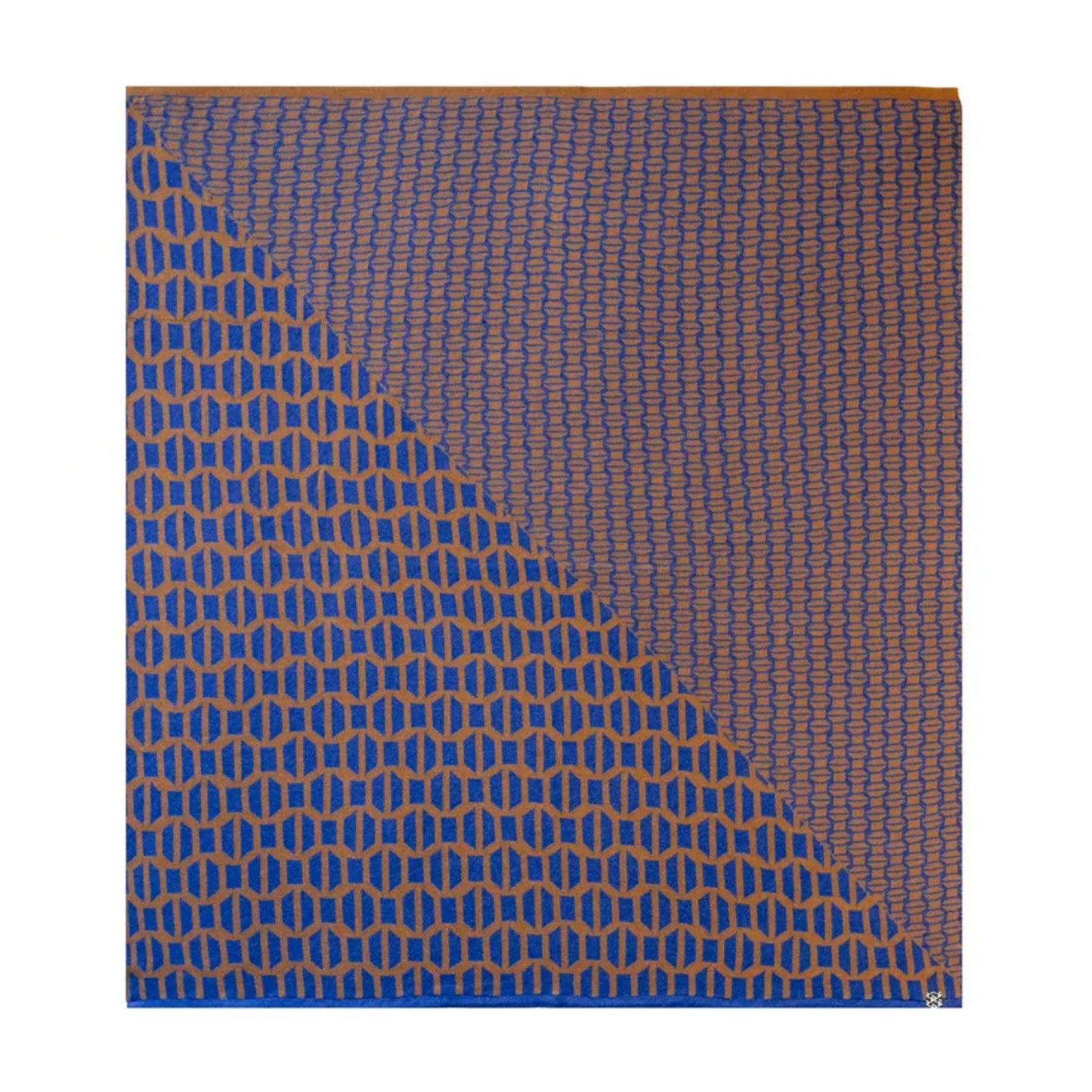 ROMARIA Two-Tone Square Scarf