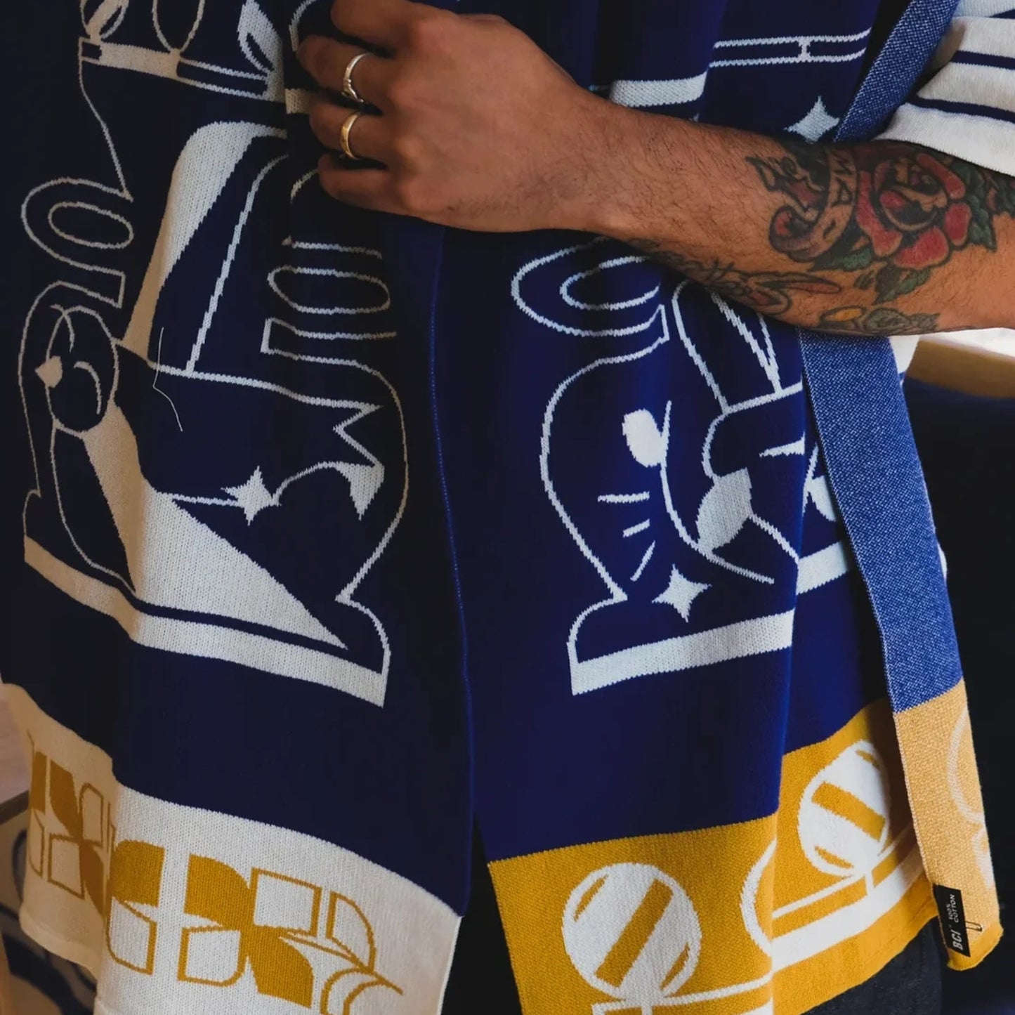 ROMARIA Wrapped In Peace Scarf