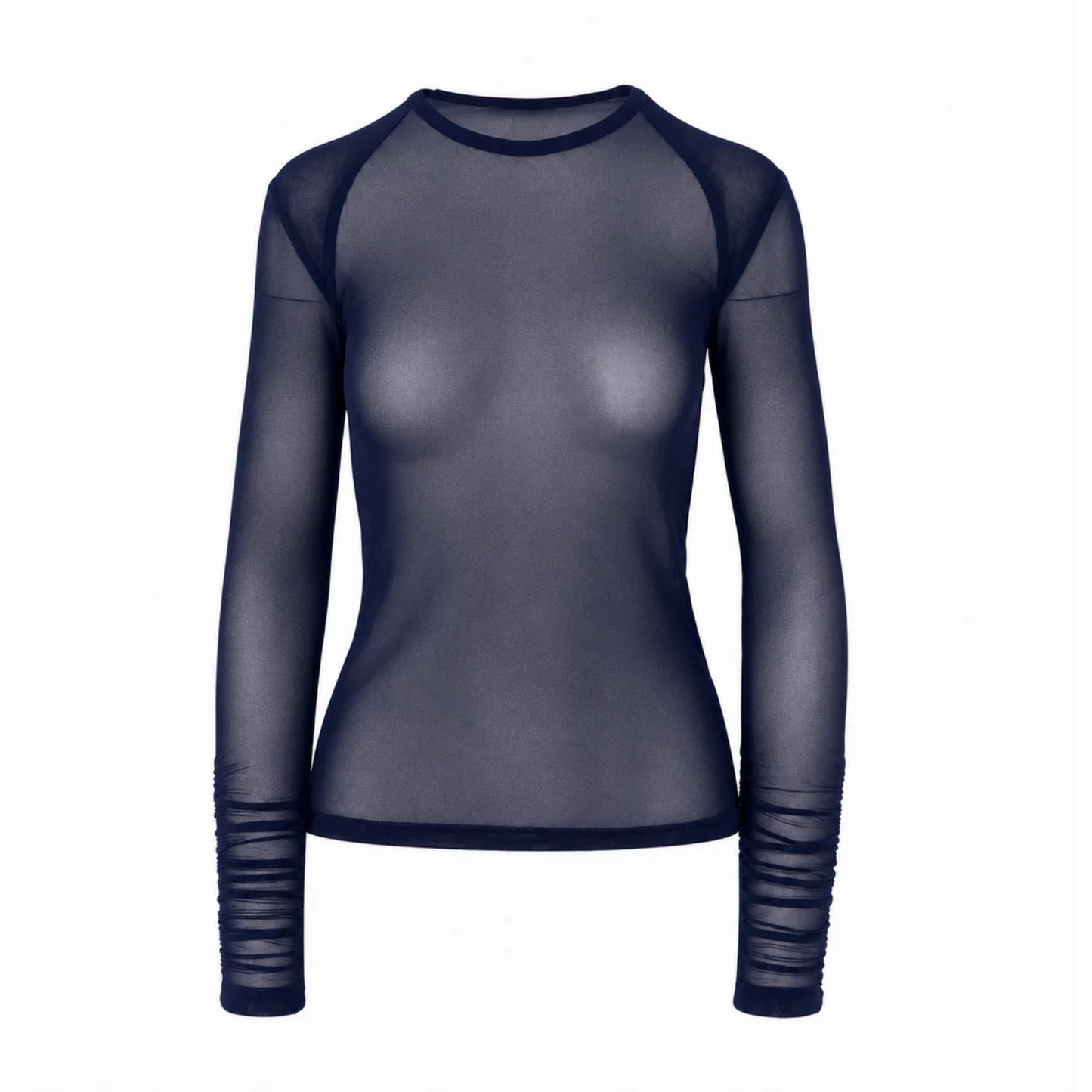 GUILLOTINE Single-Layer Bodystocking | French Navy