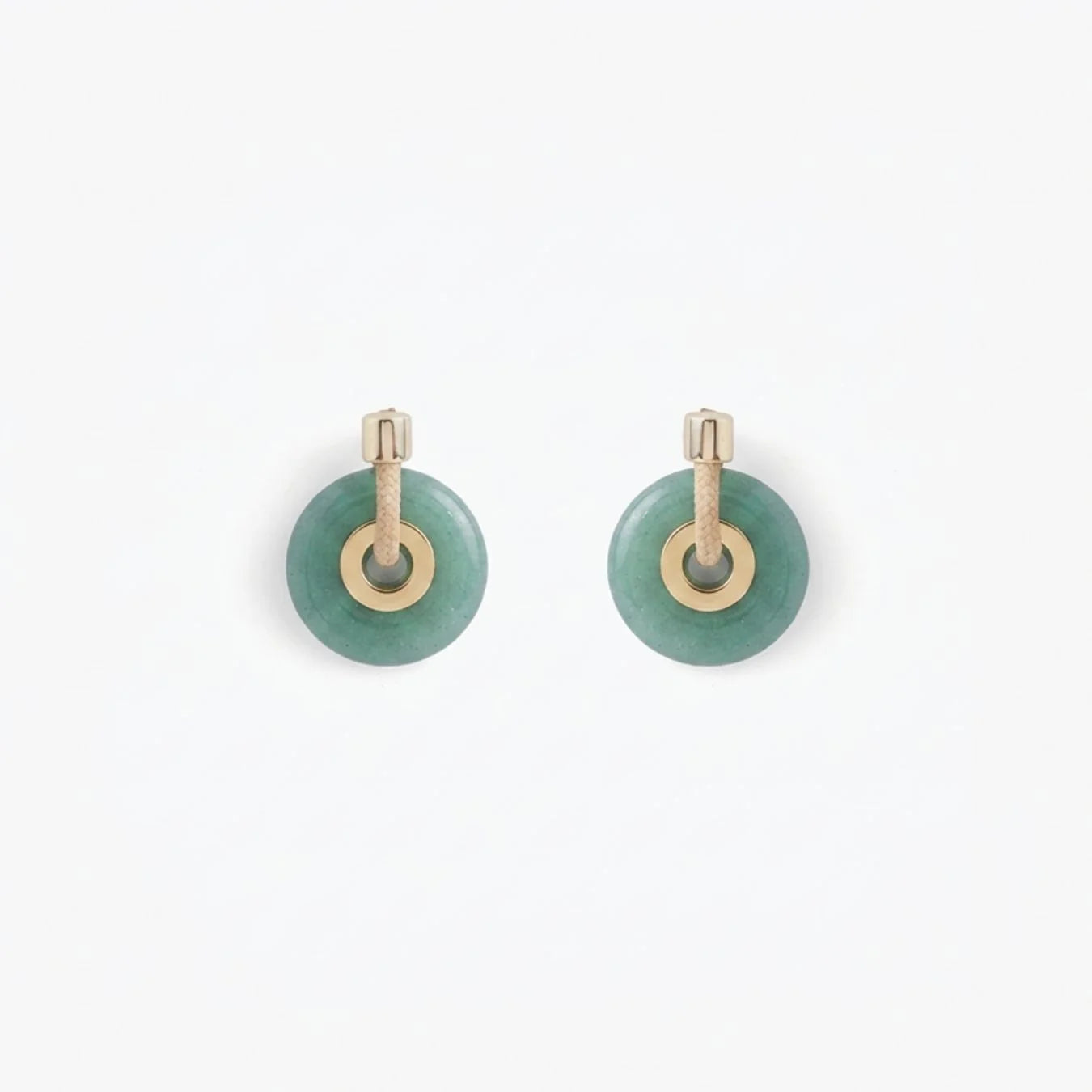 PICHULIK Ousia Earrings Beige Jade