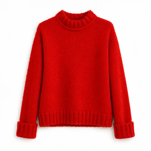 Wrapt x Guillotine | Halo Pullover | Imperial Red