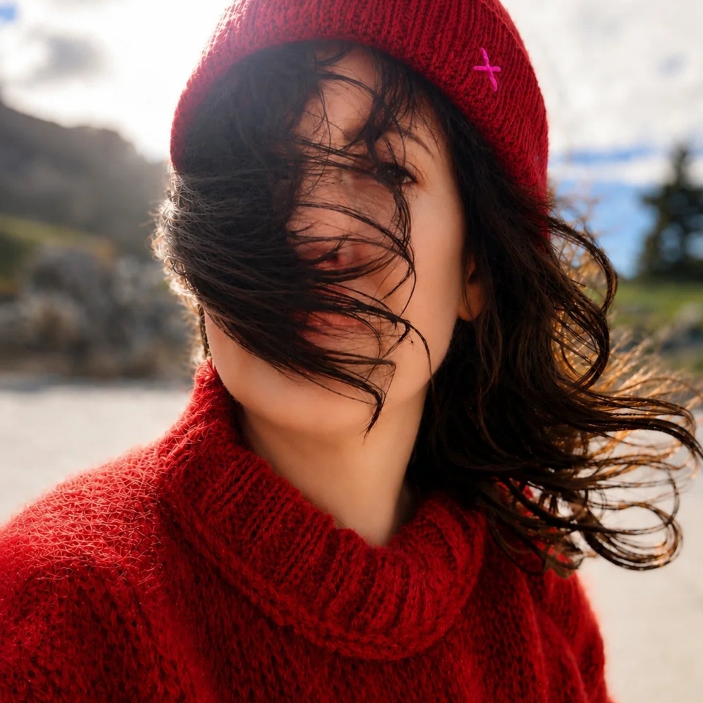 WRAPT x GUILLOTINE | Merino Rib Beanie | Imperial Red