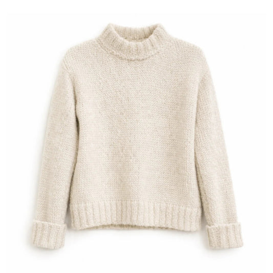 Wrapt x Guillotine | Halo Pullover | Bone