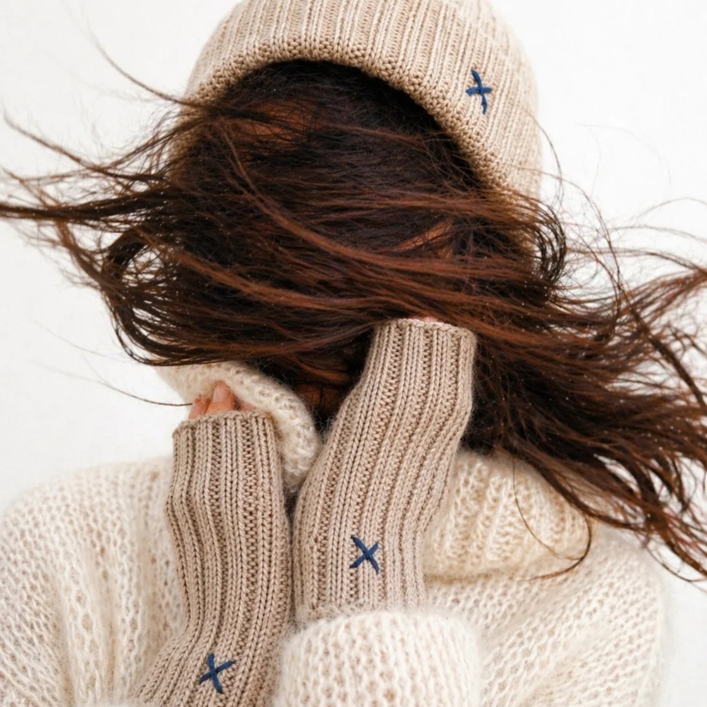 WRAPT x GUILLOTINE | Merino Rib Beanie | Oatmeal
