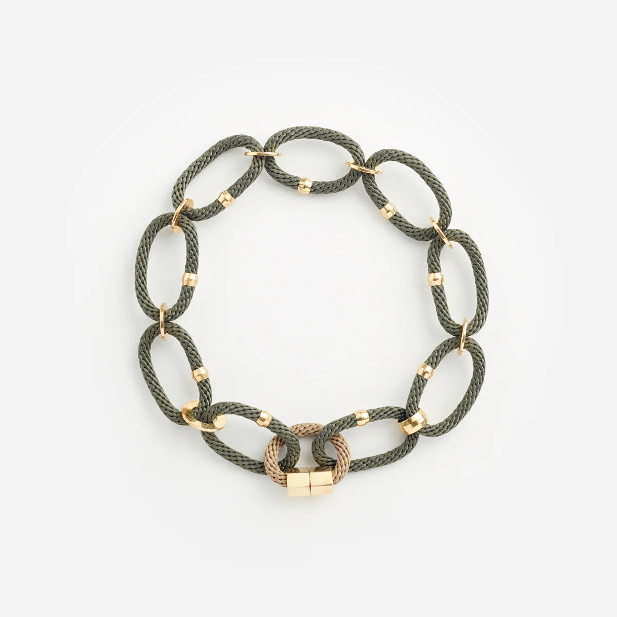 PICHULIK Circe Necklace Olive Beige