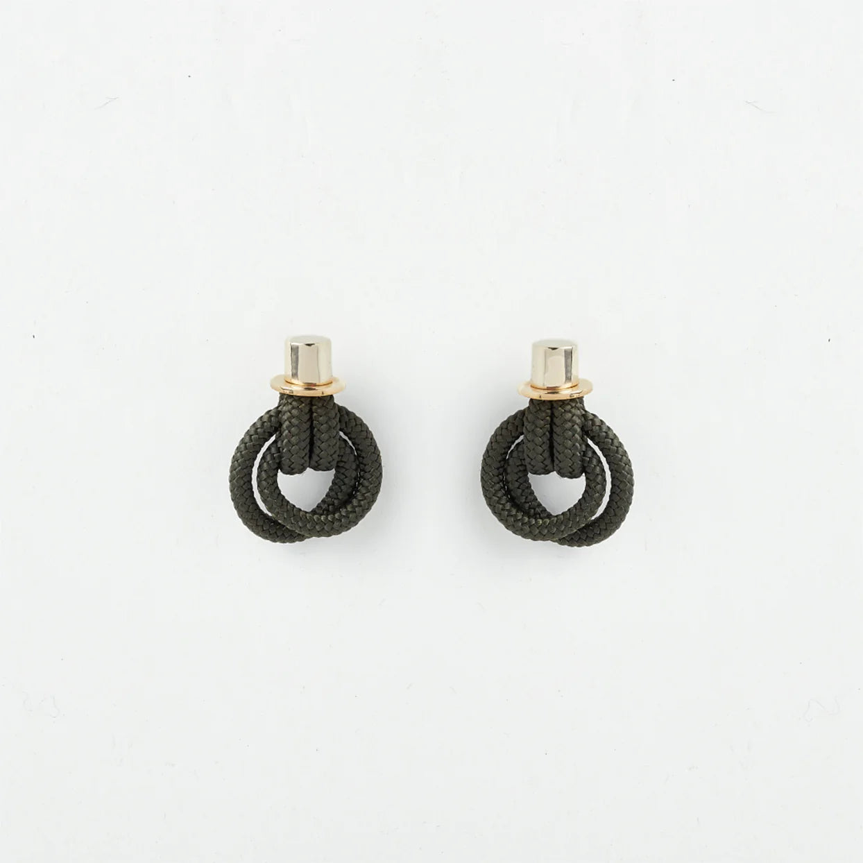 PICHULIK Derja Knot Earrings Olive