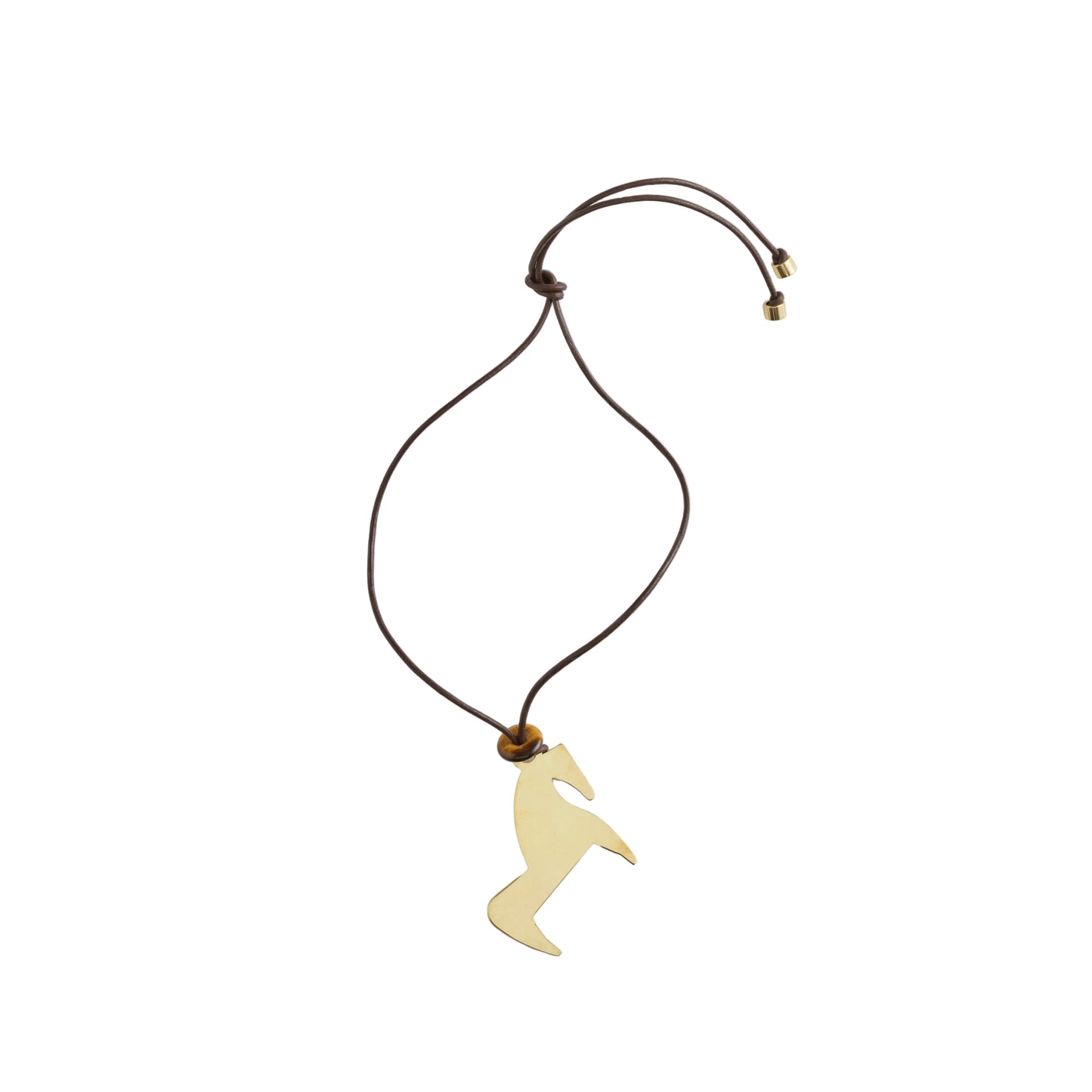 PICHULIK | Horse Necklace Brown Tigers Eye