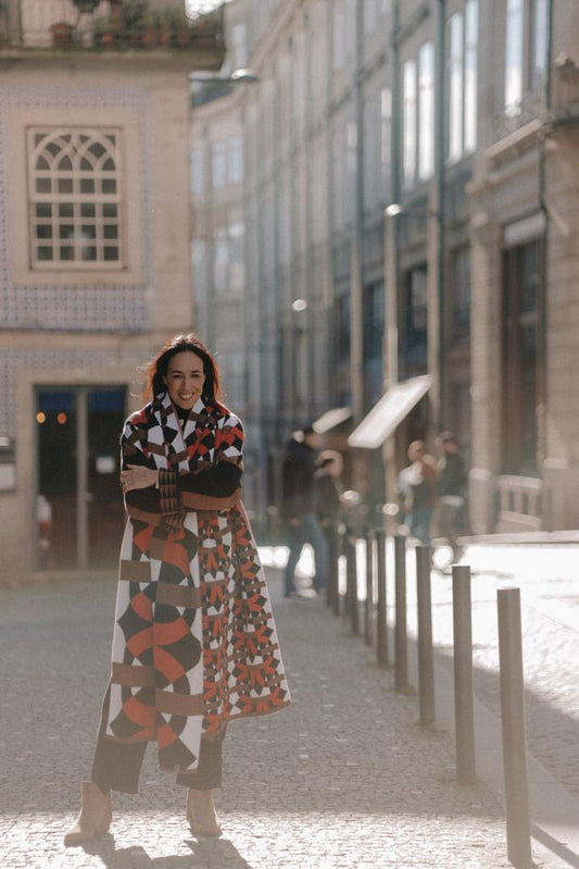 ROMARIA Oversized Porto Wrap