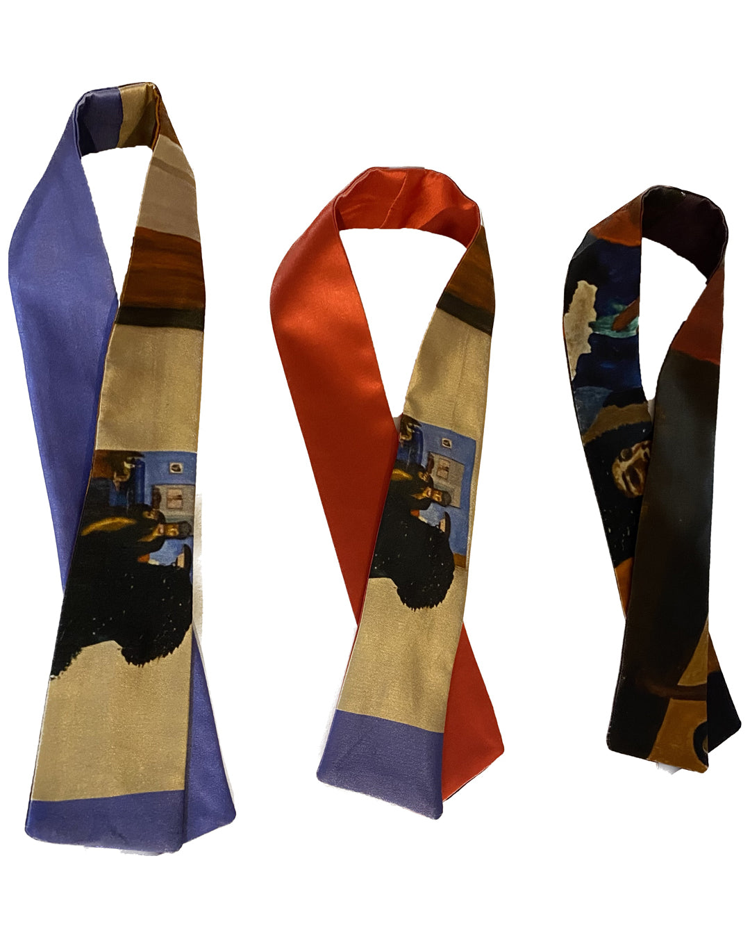 GUILLOTINE x L’MAD x Cinthia Mulanga silk Neckties