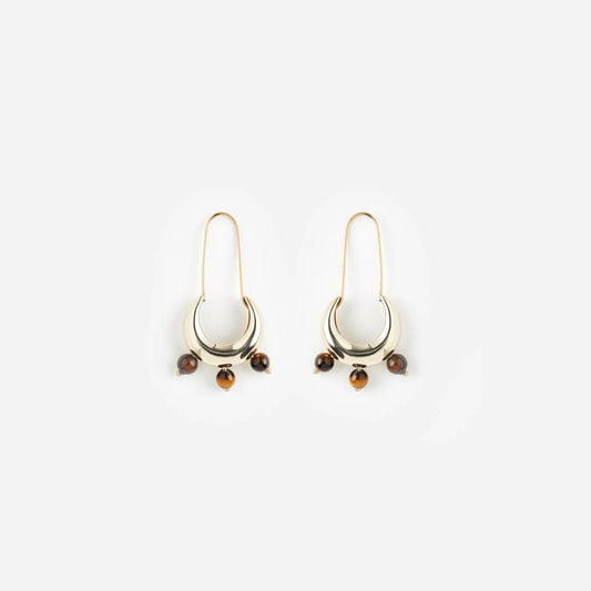 PICHULIK Lua Earrings Tigers Eye