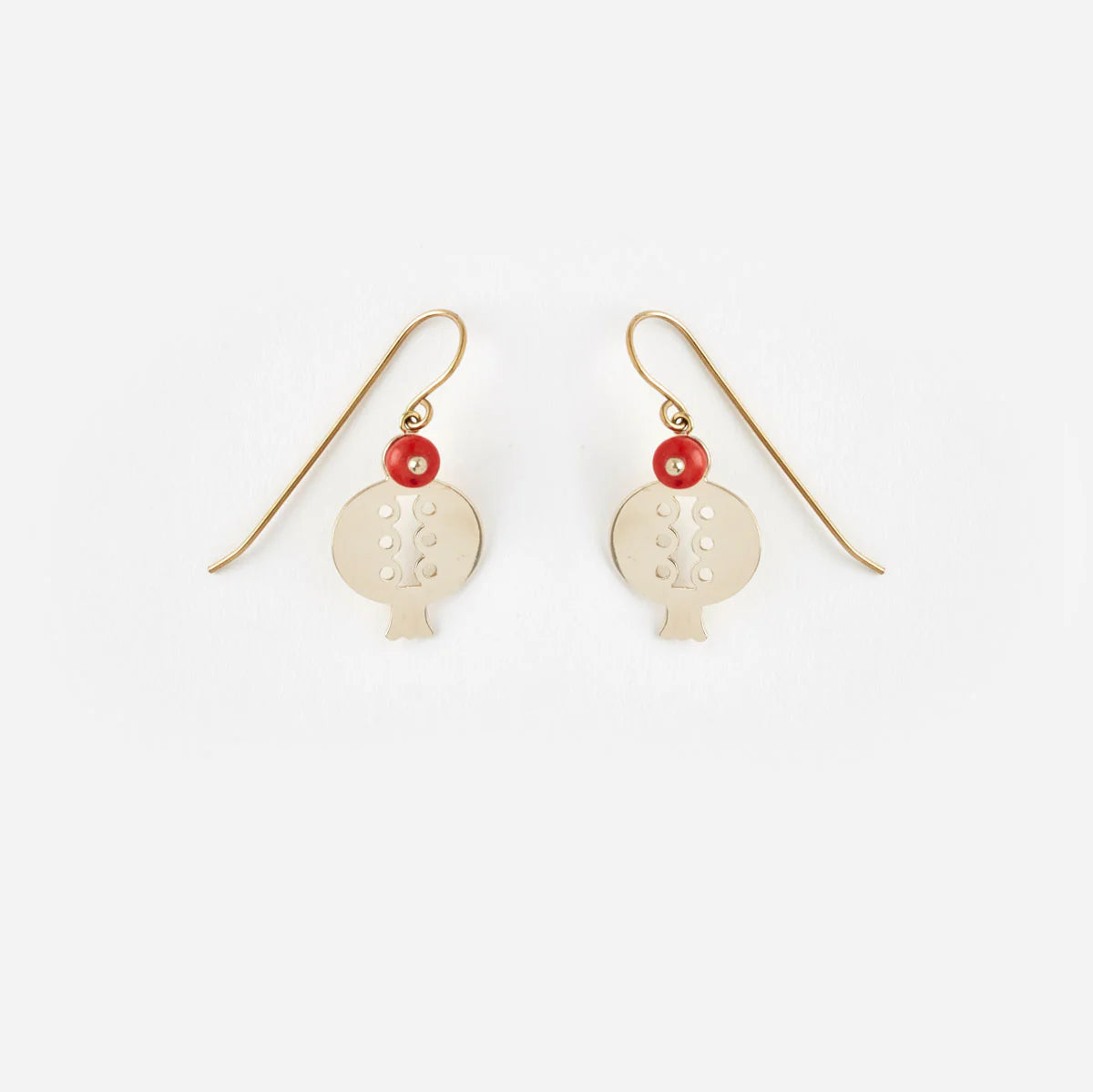 PICHULIK | Sephos Hook Earrings Coral