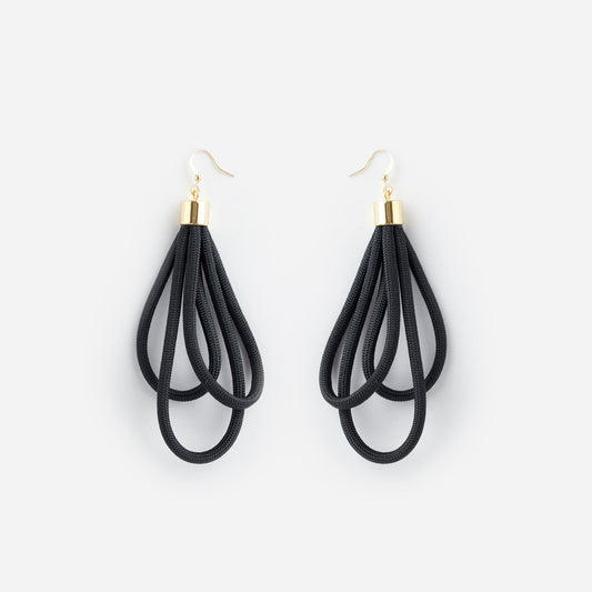 PICHULIK Wave Earrings- Black