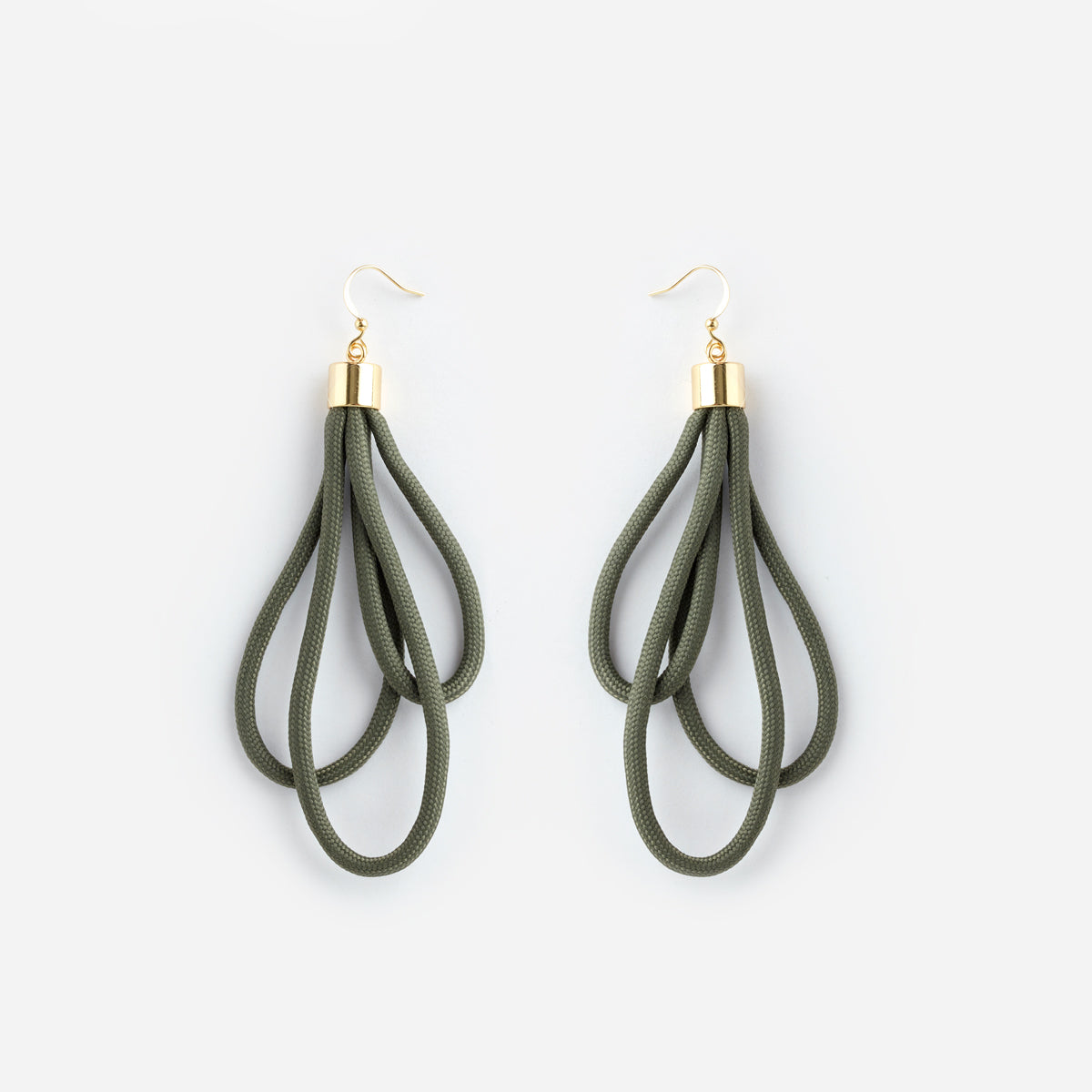 PICHULIK Wave Earrings- Olive