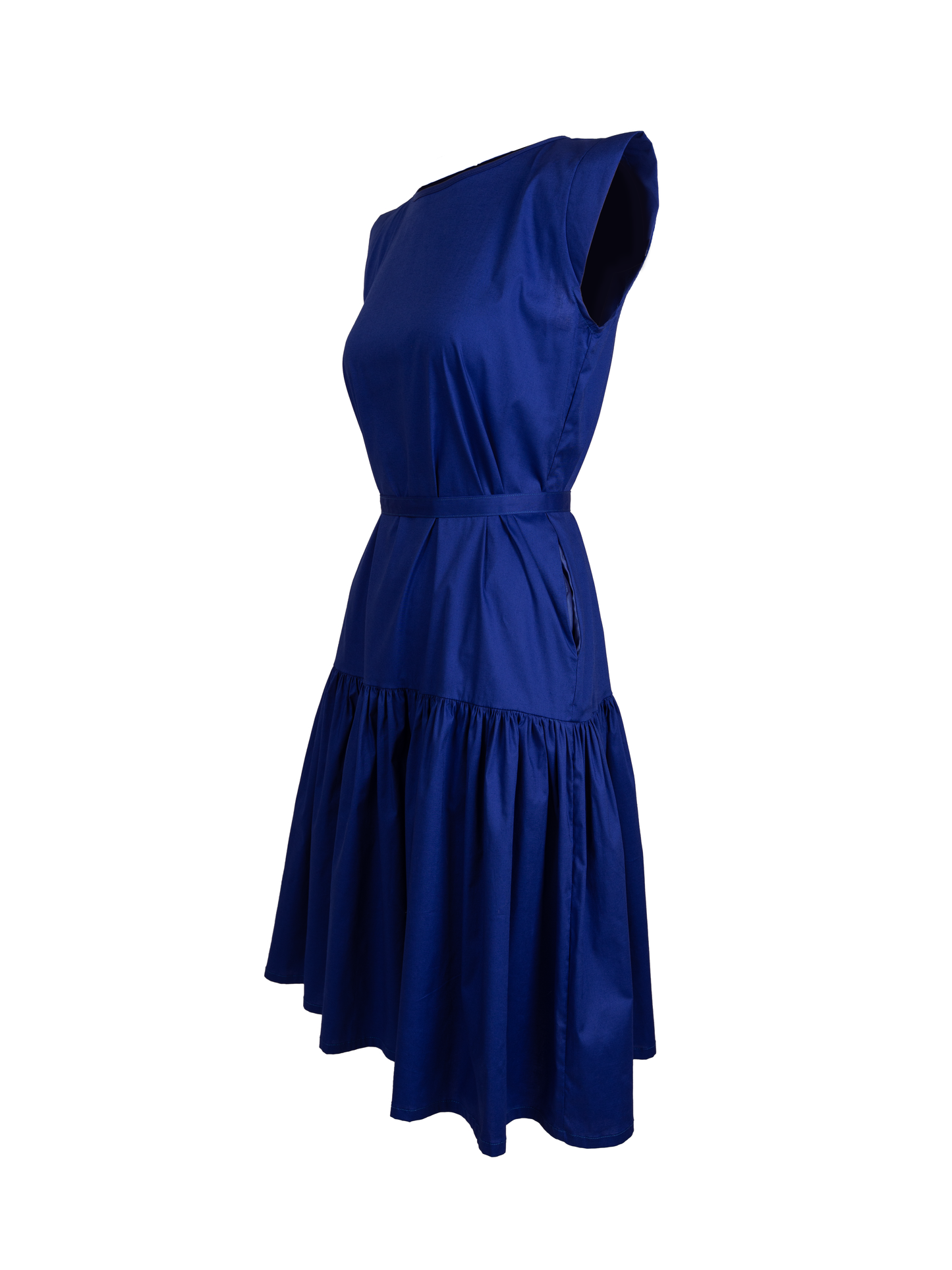 GUILLOTINE Royal Blue Frill Dress