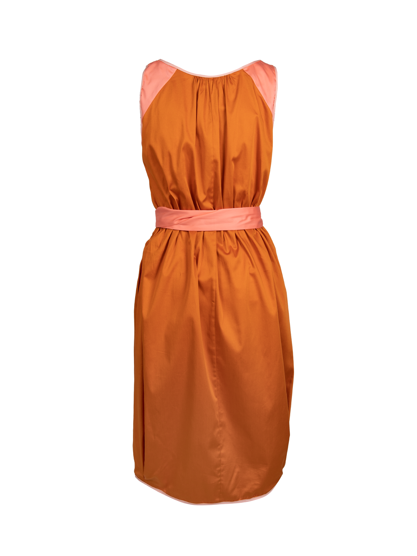 GUILLOTINE Hourglass Dress | Burnt Orange